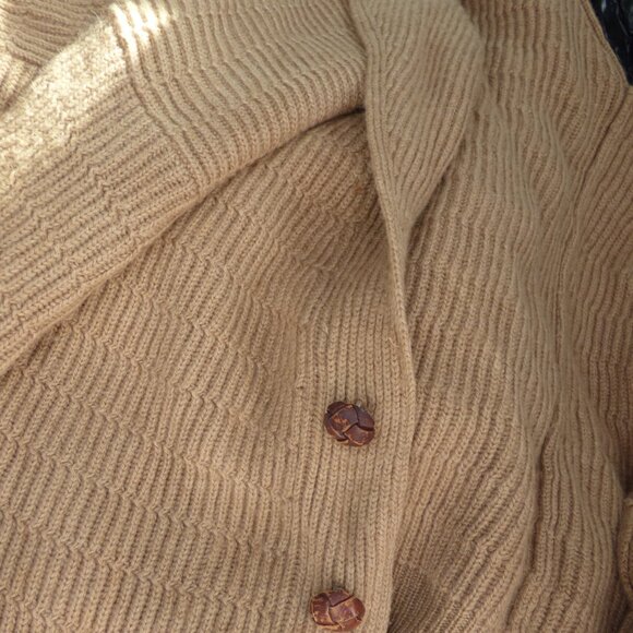 100% Camel Hair Cardigan Sweater from Neiman Marcus - Picture 3 of 9